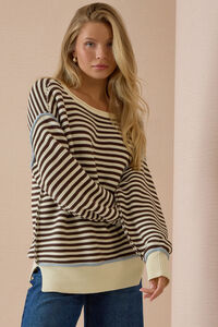 Pia Striped Sweater - Altar'd State