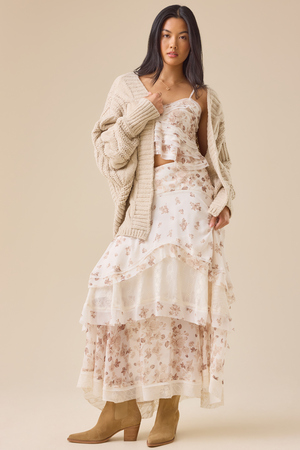 Luna Open Front Cardigan - Altar'd State - 