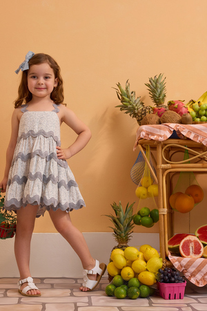 Amelia Floral Ric Rac Toddler Dress - Altar'd State - 