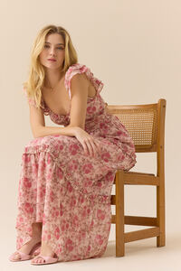 Raye Maxi Dress Detail 4 - Altar'd State