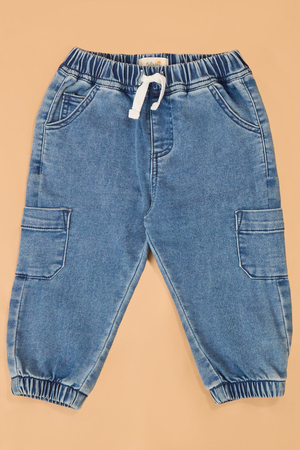 Alex Solid Cargo Jean Jogger - Altar'd State - 
