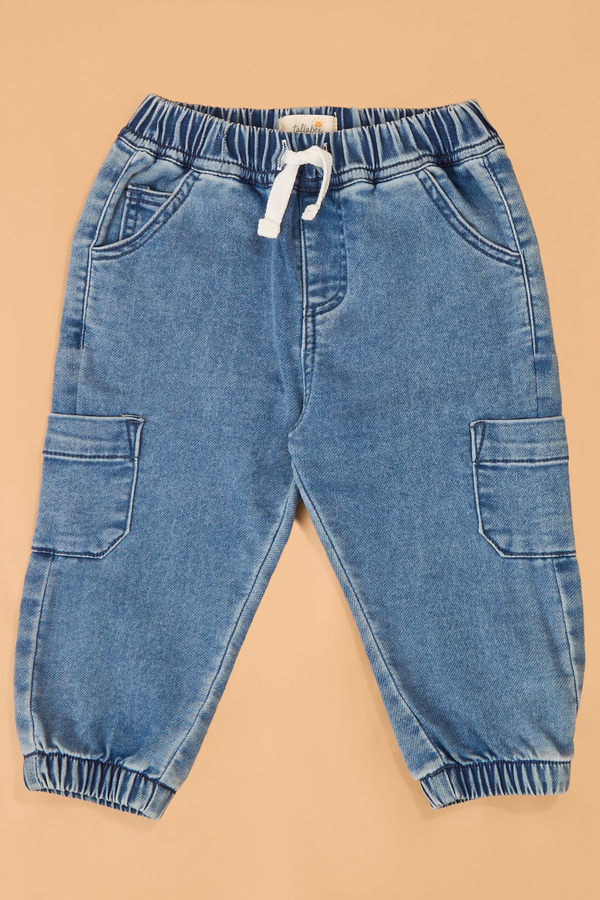 Alex Solid Cargo Jean Jogger Detail 2 - Altar'd State