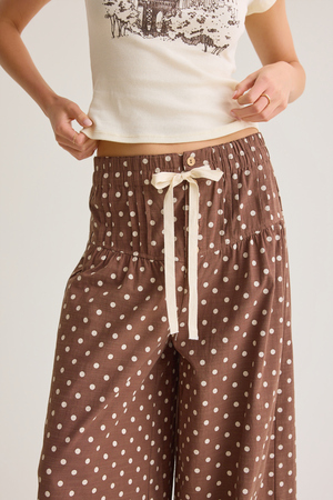 Kaia Tie Waist Pant - Altar'd State - 