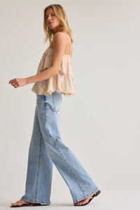 Maddie Straight Leg Jeans Detail 5 - Altar'd State