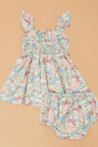 Evie Floral Baby Dress Detail 2 - Altar'd State