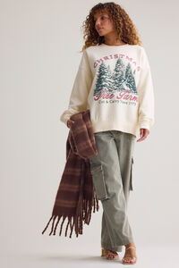 Christmas Tree Farm Graphic Sweatshirt - Altar'd State