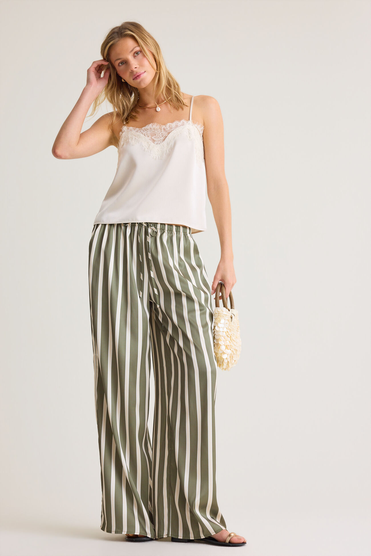 Gracyn Striped Pants