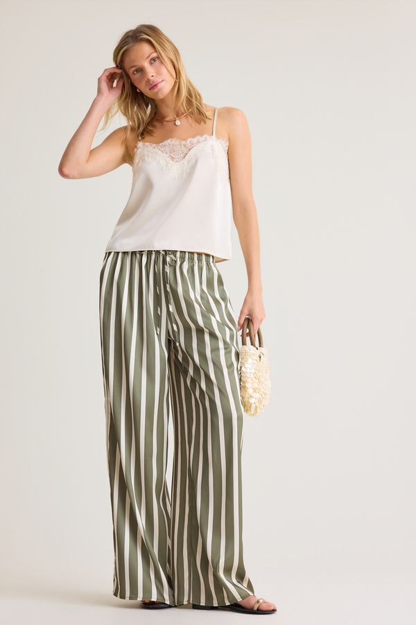 Gracyn Striped Pants - Altar'd State