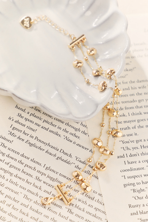 Layered Gold Accent Bracelet - Altar'd State - 