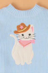 Cowgirl Cat Sweater Dress Set Detail 2 - Altar'd State