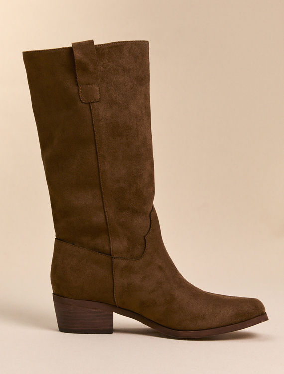 Prairie Suede Western Boot Detail 2 - Altar'd State