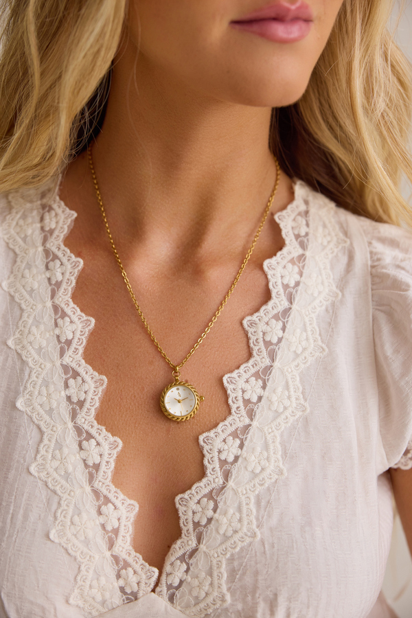 Timeless Charm Watch Necklace - Altar'd State
