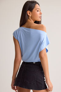 Senna Asymmetrical Neck Top Detail 4 - Altar'd State