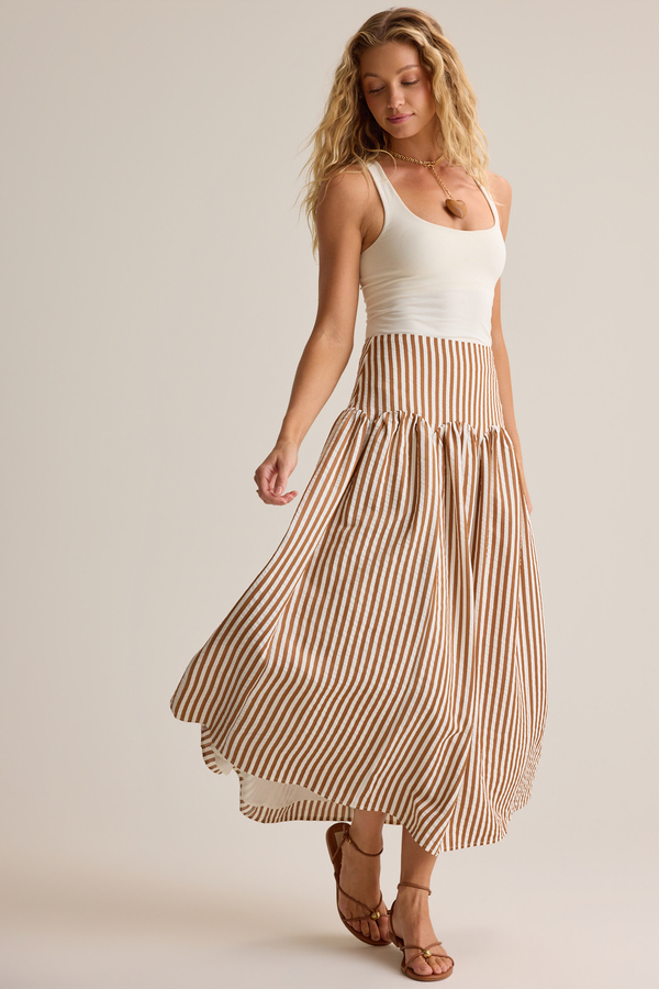 Clover Drop Waist Skirt - Altar'd State