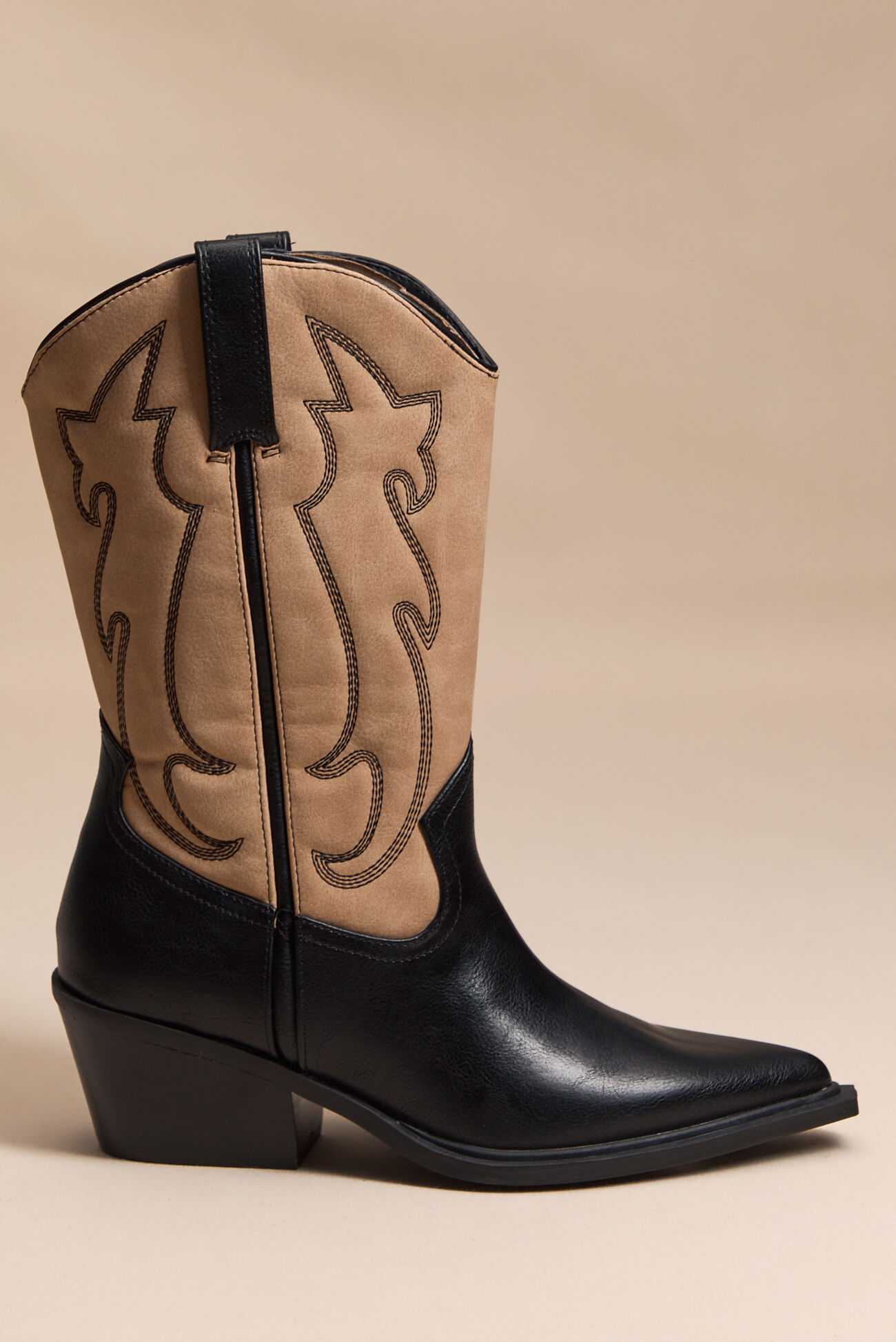 Given Two-Toned Western Boot