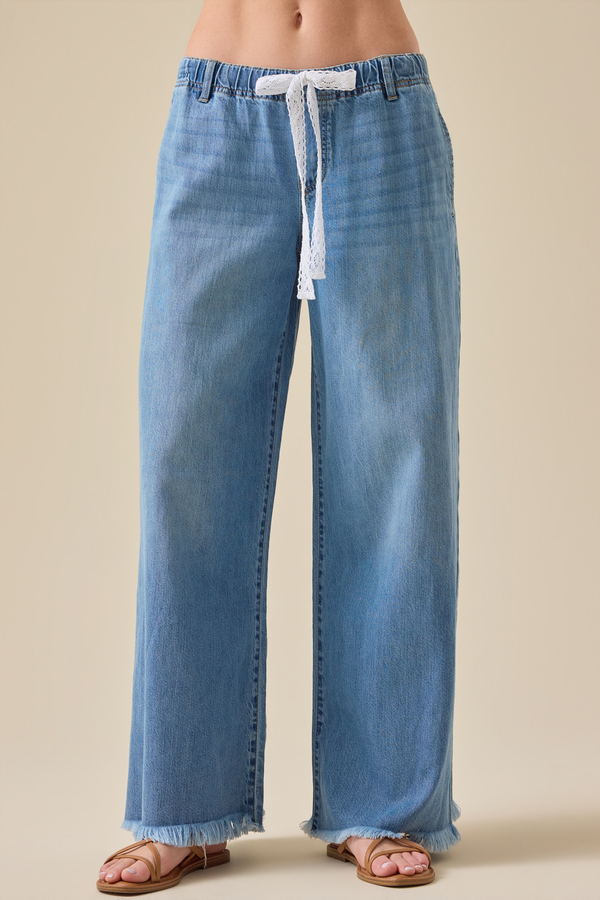 Tess Denim Pant Detail 3 - Altar'd State