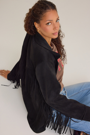 Beth Fringe Jacket - Altar'd State