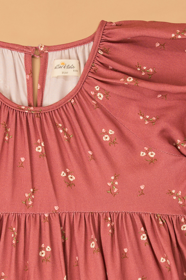 Haley Floral Toddler Dress Detail 2 - Altar'd State