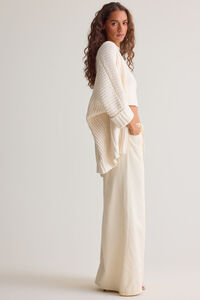 Olivia Chenille Open Front Cardigan Detail 2 - Altar'd State