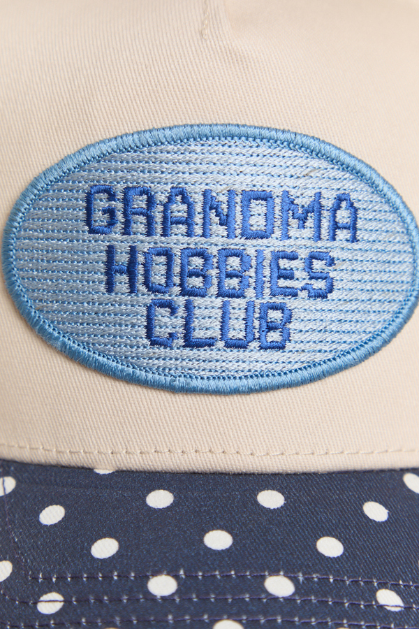 Grandma's Hobbies Club Hat Detail 2 - Altar'd State