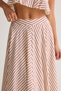 Madelyn Striped Maxi Skirt Detail 2 - Altar'd State
