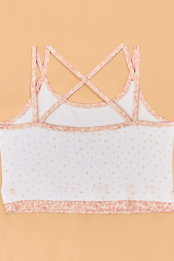 Addy Floral Double Layer Tank Detail 4 - Altar'd State