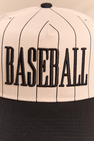 Baseball Striped Trucker Hat - Altar'd State - 