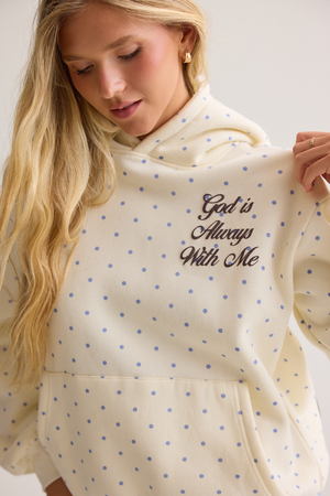 God is always with me hoodie - Altar'd State - 