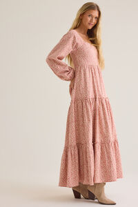 Livy Floral Mama Dress Detail 4 - Altar'd State
