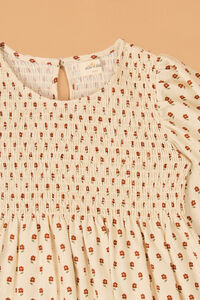 Carrie Floral Toddler Dress Detail 2 - Altar'd State