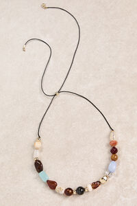 Tidal Drift Multi Colored Long Necklace Detail 2 - Altar'd State