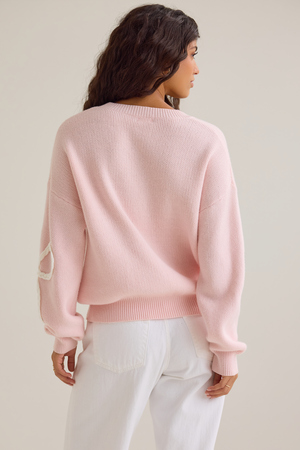 Briar Braided Bow Mama Sweater - Altar'd State