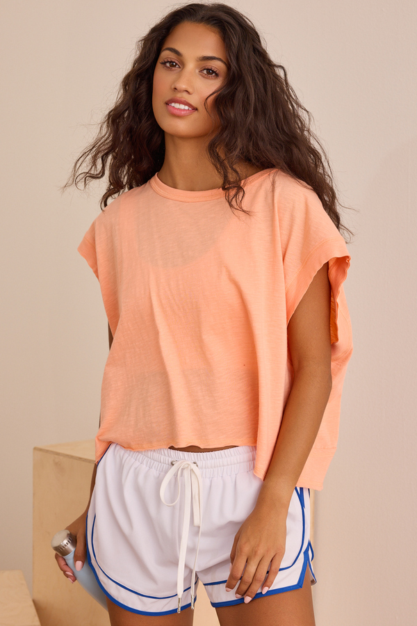 In Motion Circle Back Tee Detail 3 - Altar'd State