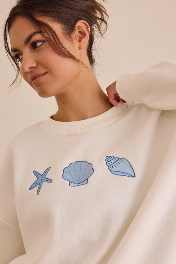 Sun Sand and Sea Pullover Detail 3 - Altar'd State