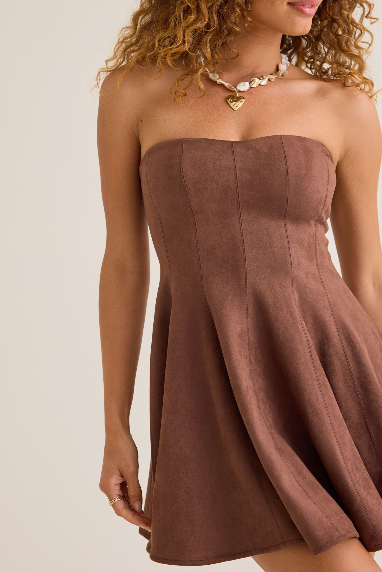 Fable Suede Mini Dress