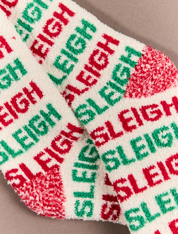 Sleigh Cozy Sock Detail 2 - Altar'd State