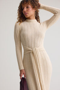 Maura Turtleneck Sweater Dress Detail 5 - Altar'd State