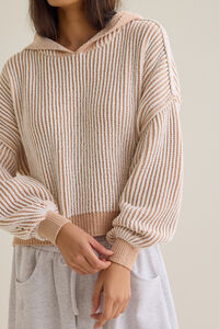 Cozy Ribbed Haven Hoodie Detail 4 - Altar'd State