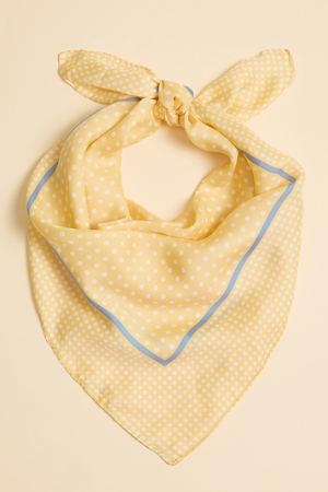 Limoncello Silk Scarf - Altar'd State