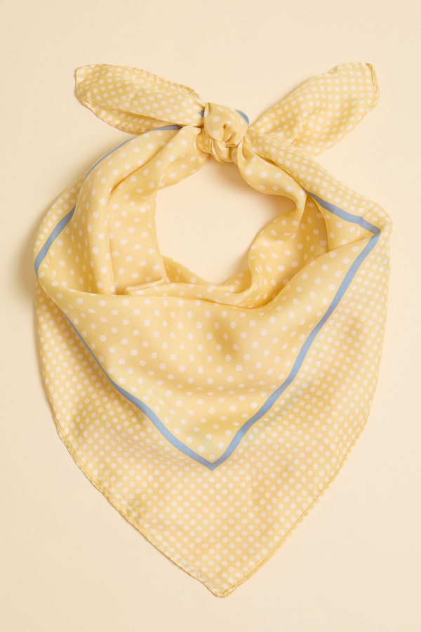 Limoncello Silk Scarf - Altar'd State