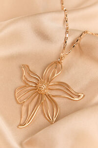 Open Floral Statement Necklace Detail 2 - Altar'd State