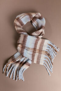 Wren Plaid Wrap Scarf - Altar'd State