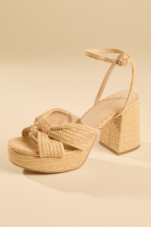 Noha Raffia Knot Heel - Altar'd State