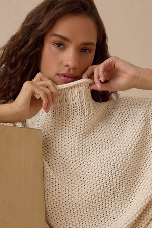 Amelie Open Knit Vest - Altar'd State - 