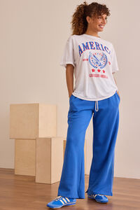 America Eagle Burnout Tee Detail 3 - Altar'd State