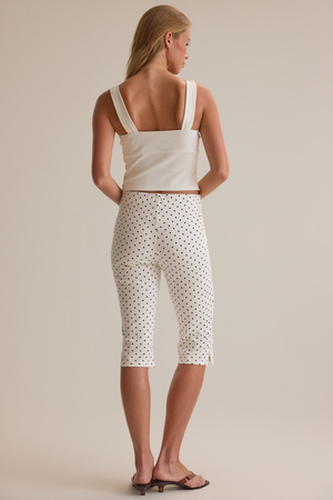 Verona Polka Dot Capri Pant - Altar'd State - 