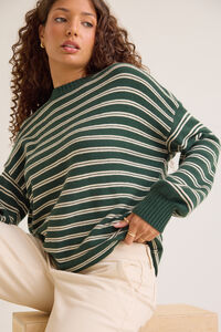 Catt Striped Sweater - Altar'd State