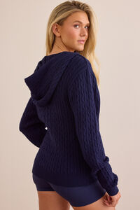 Dynamic Knit Zip-Up Jacket Detail 5 - Altar'd State