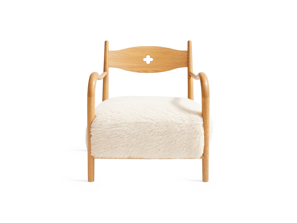 Hayden Lounge Oak Chair - Altar'd State