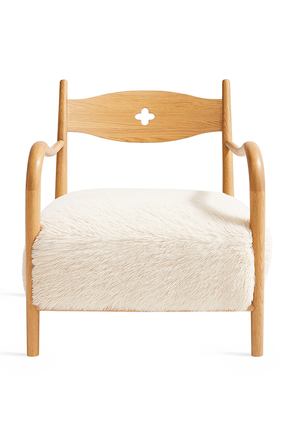 Hayden Lounge Oak Chair Detail 1 - Altar'd State